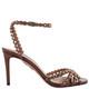 Aquazzura Tequila 85 Crystal Embellished Sandals, Brand Size 36 (us Size 6)