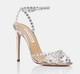 Aquazzura Tequila Plexi Sandal 105