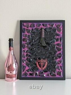 Art Luxury Bottle In Frame Azul Tequila