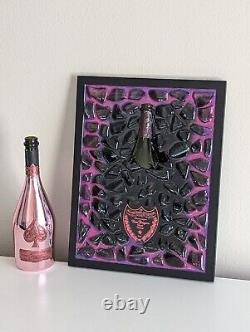 Art Luxury Bottle In Frame Azul Tequila