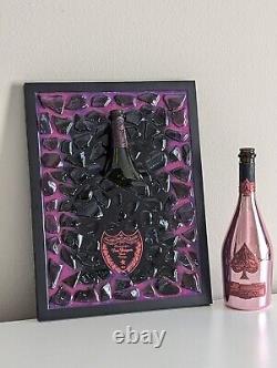 Art Luxury Bottle In Frame Azul Tequila