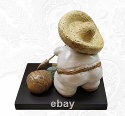 Artist RODO PADILLA Pottery TEQUILA AGAVE Hispanic SCULPTURE Figurine