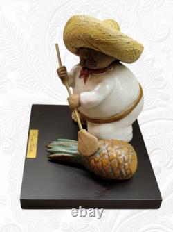 Artist RODO PADILLA Pottery TEQUILA AGAVE Hispanic SCULPTURE Figurine