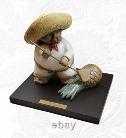 Artist RODO PADILLA Pottery TEQUILA AGAVE Hispanic SCULPTURE Figurine
