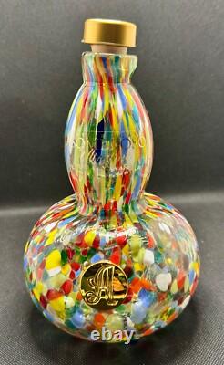 AsomBroso 11 year tequila bottle. Hand blown, empty