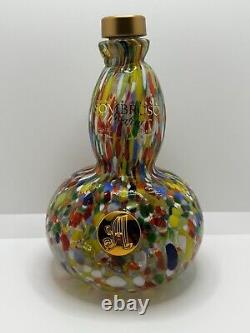 AsomBroso 11 year tequila bottle. Hand blown, empty