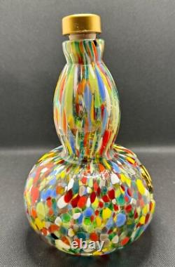 AsomBroso 11 year tequila bottle. Hand blown, empty