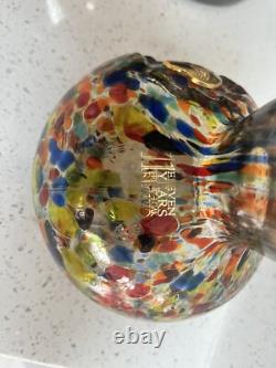 AsomBroso 11 year tequila bottle. Hand blown, empty