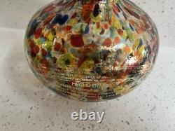 AsomBroso 11 year tequila bottle. Hand blown, empty