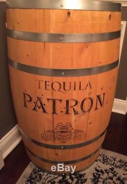 Authentic Patron Tequila Barrel