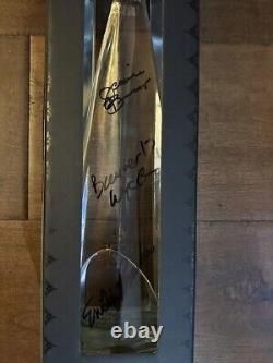 Autographed Cincoro tequila Lakers &Celtics owners Jeanie Buss Wyc Grousbeck