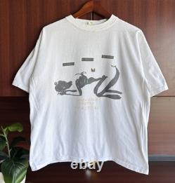 BODY SHOTS Rare Vintage 90s Grail 100% Wool Sauze Gold Tequila Promo T-Shirt