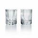 Baccarat Cystal Harmonie #5 Tumbler Pair Brand New Extra Small Size Tequila