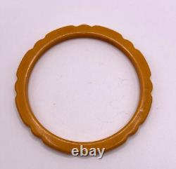 Bakelite Lot 8 Bangles (2 Etched) 2 Pr Earrings Tequila Sunrise More 95 gr JCS