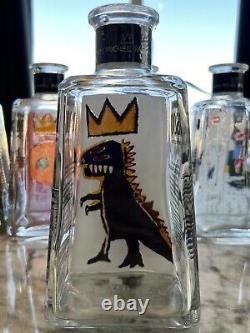 Basquiat Limited EDT. Empty Essential 1800 Tequila Bottle. Jean-Michel Basquiat