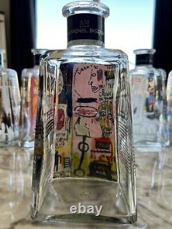 Basquiat Limited EDT. Empty Essential 1800 Tequila Bottle. Jean-Michel Basquiat