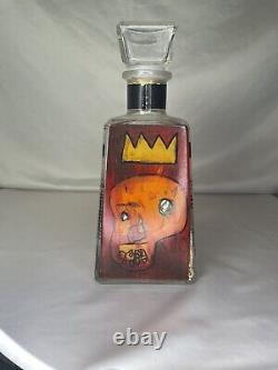 Basquiat Limited EDT. Empty Essential 1800 Tequila Bottle. Jean-Michel Basquiat