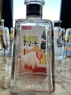 Basquiat Limited EDT. Empty Essential 1800 Tequila Bottle. Jean-Michel Basquiat