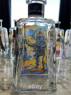 Basquiat Limited EDT. Empty Essential 1800 Tequila Bottle. Jean-Michel Basquiat