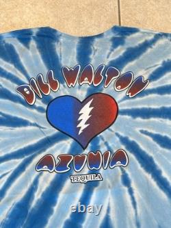 Bill Walton Personally Owned Tie Dye Azuñia Tequila Grateful Dead T-Shirt