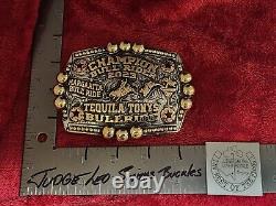 Billriding Champion Pro Rodeo? Tequila Tonys? Rare? Trophy Buckle? 2023? 700