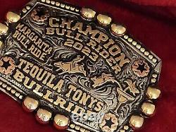 Billriding Champion Pro Rodeo? Tequila Tonys? Rare? Trophy Buckle? 2023? 700