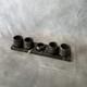 Black Marble Tequila Set, Handmade Mezcalero Set With Salt Dish, Luxury Stone Sh