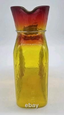 Blenko 1st Quality HTF Tequila Sunrise 384 Water Bottle WBW 2026 LAST ONE