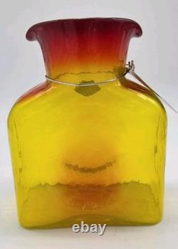 Blenko 1st Quality HTF Tequila Sunrise 384 Water Bottle WBW 2026 LAST ONE