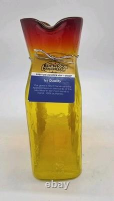 Blenko 1st Quality HTF Tequila Sunrise 384 Water Bottle WBW 2026 LAST ONE