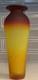 Blenko Glass 10 Vase Tequila Sunrise Vase Satin Finish