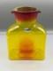 Blenko Glass 1st Quality Tequila Sunrise 384 Water Bottle