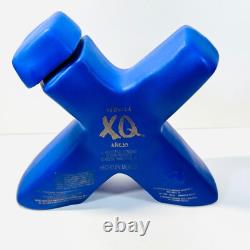 Blue Gran Reserva Tequila XQ Anejo Agave EMPTY Bottle decanter 750ml HTF