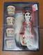 Blue Sky Clayworks Day Of The Dead Maria Sugar Skeleton Decanter Set Tequila Nib