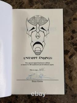 Brian Keene Unhappy Endings Castaways Tequila's Sunrise Kill Whitey Hardcover