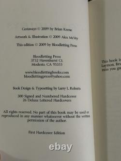 Brian Keene Unhappy Endings Castaways Tequila's Sunrise Kill Whitey Hardcover