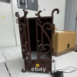 Brown Painted Metal Scrollwork, tequila ASOMBROZO