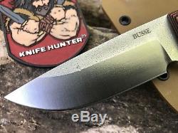 Busse Combat Competition Finish INFI SOB with Tequila Handle & Kydex Sheath