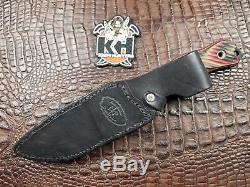 Busse Combat Tequila BATAC with Nice Leather Sheath INFI Survival Knife USA