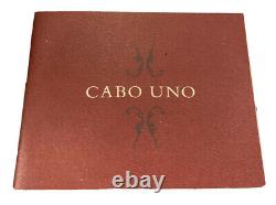 CABO UNO TEQUILA ANEJO RESERVA (Empty bottle) RARE Sammy Hagar Limited Edition