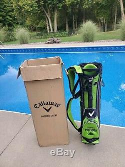 CALLAWAY PATRON TEQUILA GOLF BAG LIGHTWEIGHT CARRY WALKING With STAND Brand New