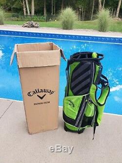 CALLAWAY PATRON TEQUILA GOLF BAG LIGHTWEIGHT CARRY WALKING With STAND Brand New