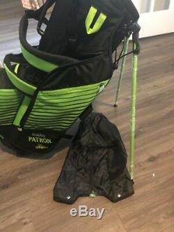 CALLAWAY TEQUILA PATRON GOLF STAND BAG 7 WAY DIVIDER GREEN L@@K! Brand New