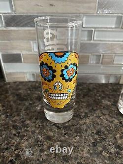 CAZADORES Tequila Tall Shot Glasses Shooter Thick Bottom Bar Style- 47 total
