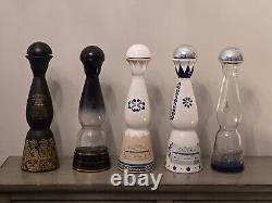CLASE AZUL EMPTY TEQUILA BOTTLE COLLECTION (5 bottles) with Dia Los Muertos 2021