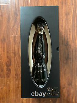 CLASE AZUL ULTRA ANEJO TEQUILA BOTTLE & CASE HAND PAINTED Mostly EMPTY
