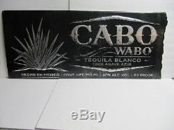 Cabo Wabo Metal Sign Tequila Blanca Sammy Hagar Cantina Nightclub Las Vegas