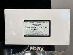 Cabo Wabo PROMO Cocktail Shaker Set Of Waborita Glasses BONUS Sammy Hagar Video