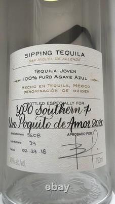 Casa Dragones Joven Tequila Empty Bottle withOriginal Box & Stop Personal YPO 2020