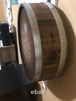 Casa Noble Tequila Barrel Head Sign Man Cave Garage Decor Barrel Top Sign New